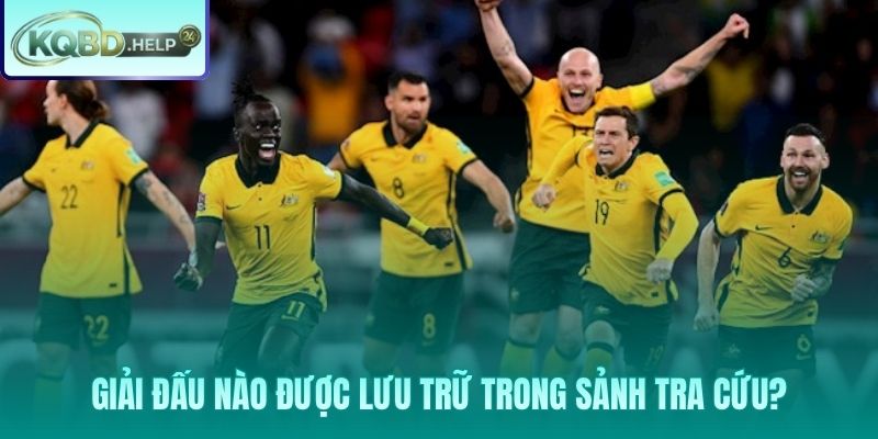 Các giải đấu bóng đá Úc được lưu trữ và cập nhật
