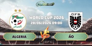 Siêu Máy Tính Nhận Định Algeria Vs Áo 09h00 Ngày 28/06
