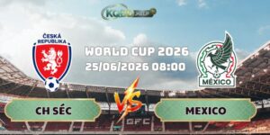 Siêu Máy Tính Nhận Định CH Séc Vs Mexico 08h00 Ngày 25/06