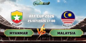 Nhận Định Bóng Đá Myanmar Vs Malaysia 17h00 Ngày 25/07 AFF Cup 2026